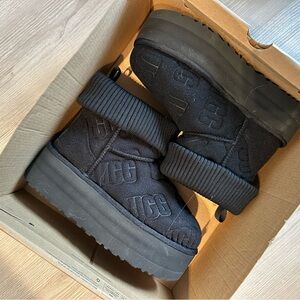 UGG classic mini platform felted